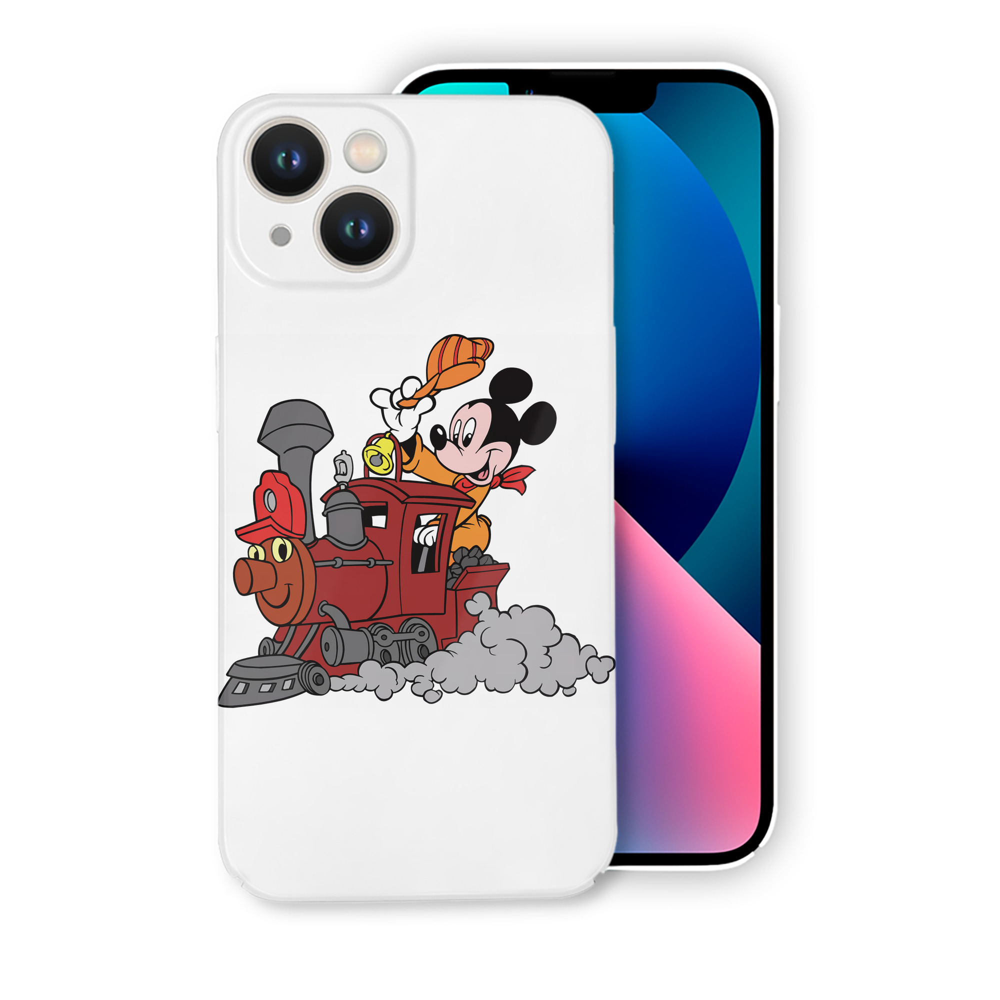 （画像用） ミッキーマウス Mickey Mouse 【iPhone 14シリーズ対応】ハードケース
