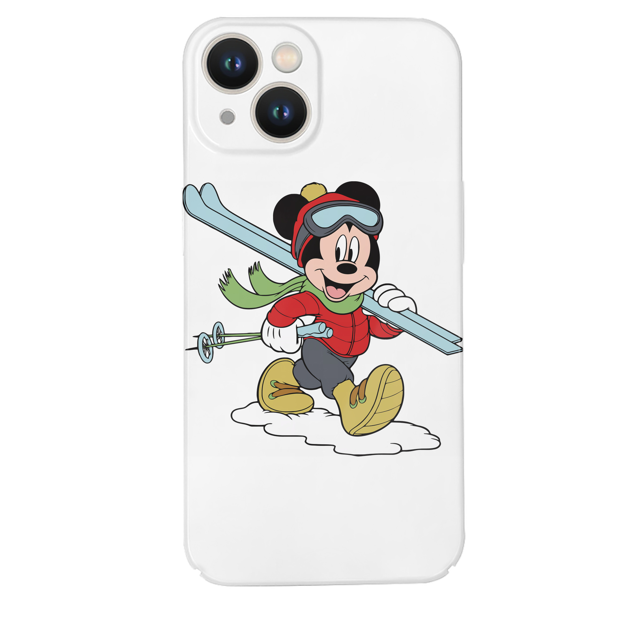 （画像用） ミッキーマウス Mickey Mouse 【iPhone 14シリーズ対応】ハードケース