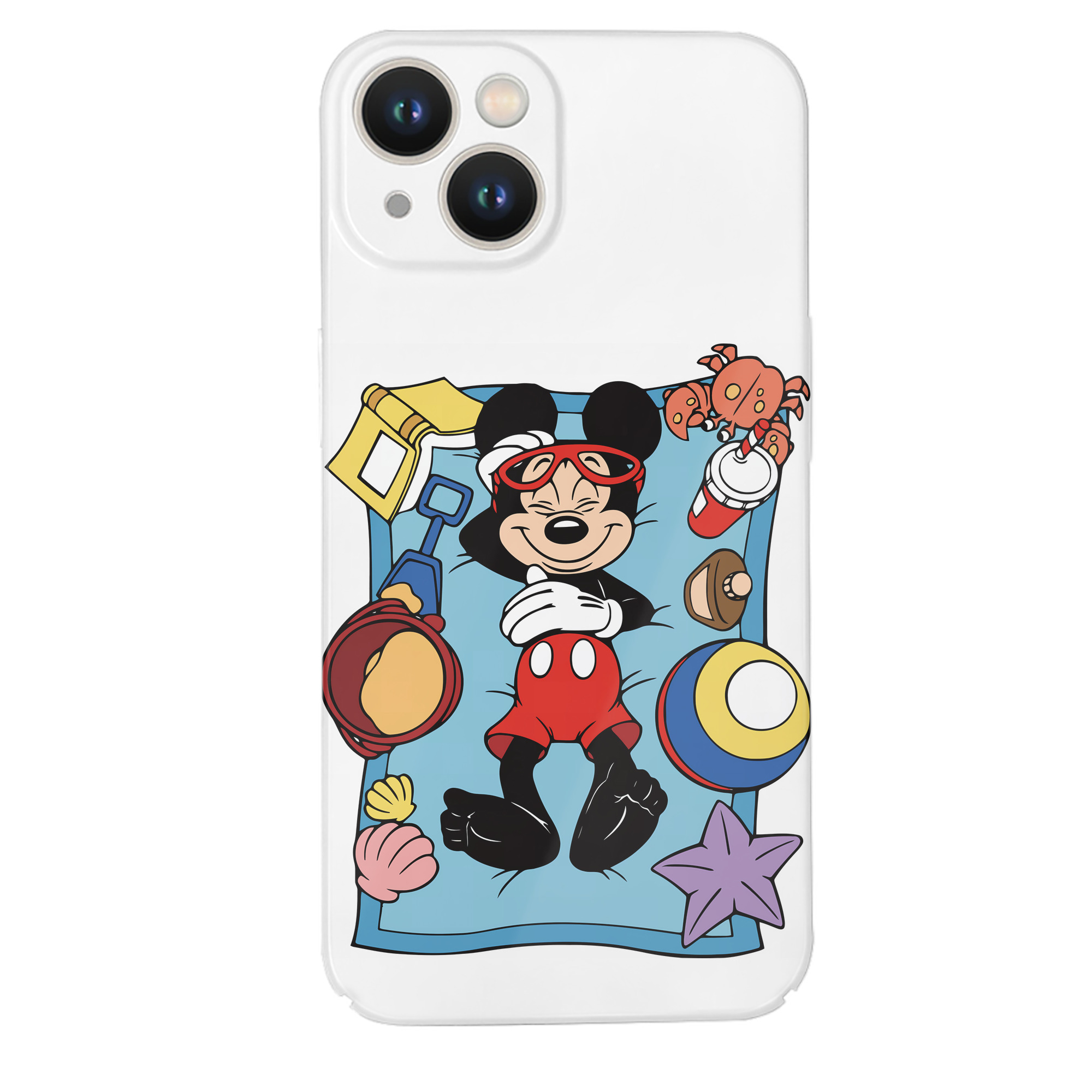 （画像用） ミッキーマウス Mickey Mouse 【iPhone 14シリーズ対応】ハードケース