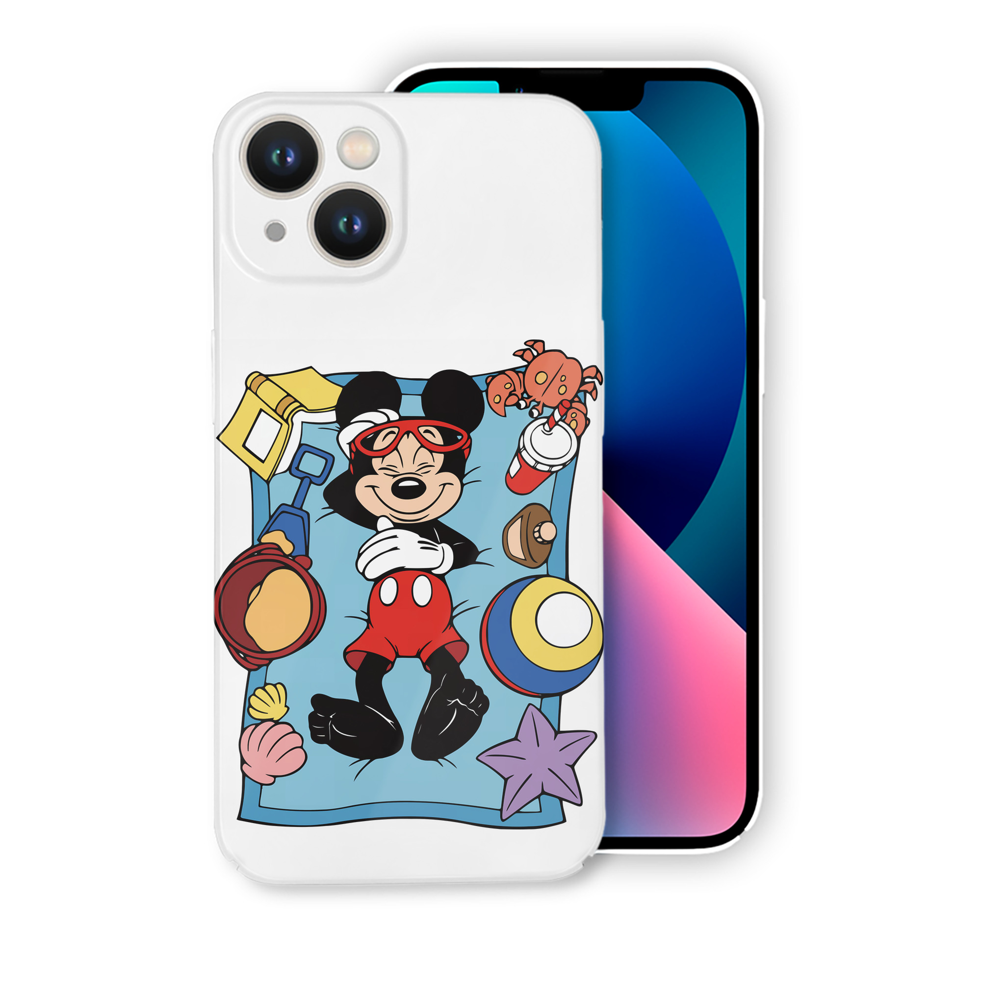 （画像用） ミッキーマウス Mickey Mouse 【iPhone 14シリーズ対応】ハードケース