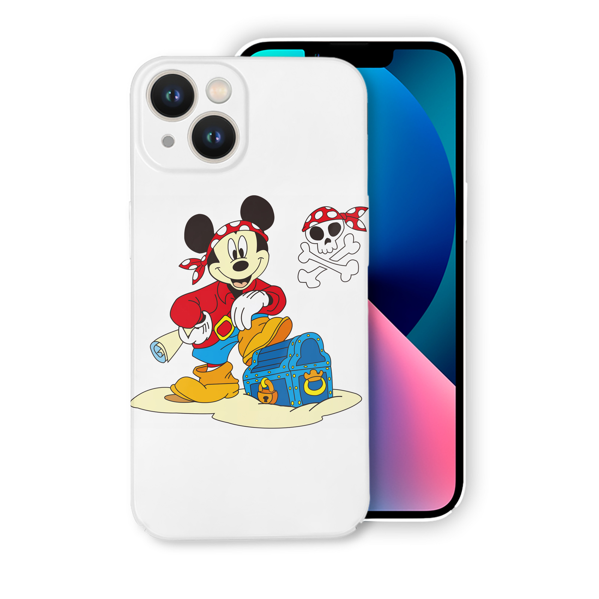 （画像用） ミッキーマウス Mickey Mouse 【iPhone 14シリーズ対応】ハードケース