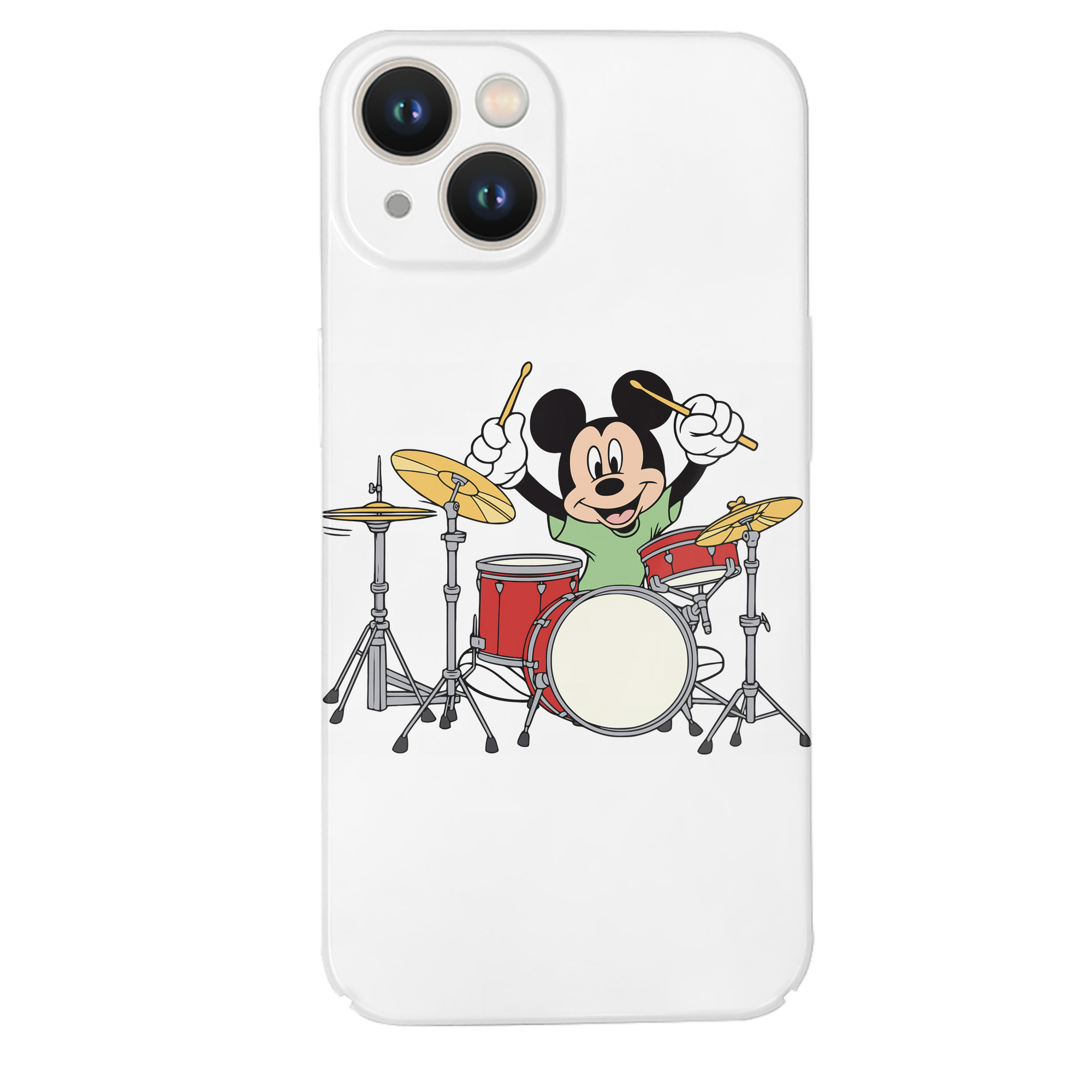 （画像用） ミッキーマウス Mickey Mouse 【iPhone 14シリーズ対応】ハードケース