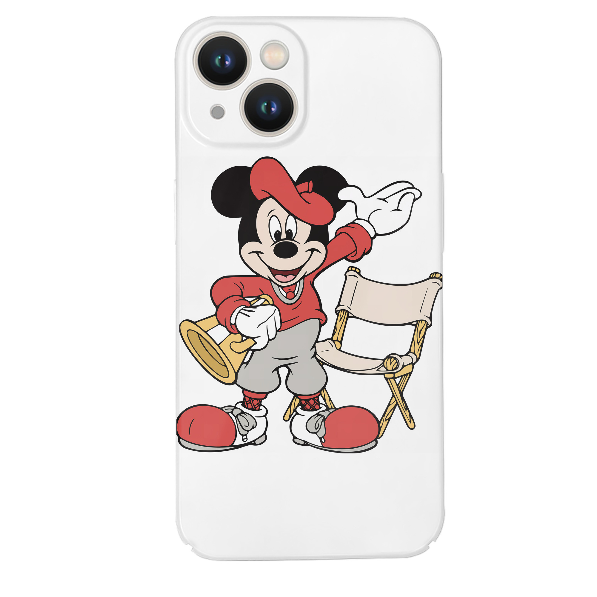 （画像用） ミッキーマウス Mickey Mouse 【iPhone 14シリーズ対応】ハードケース