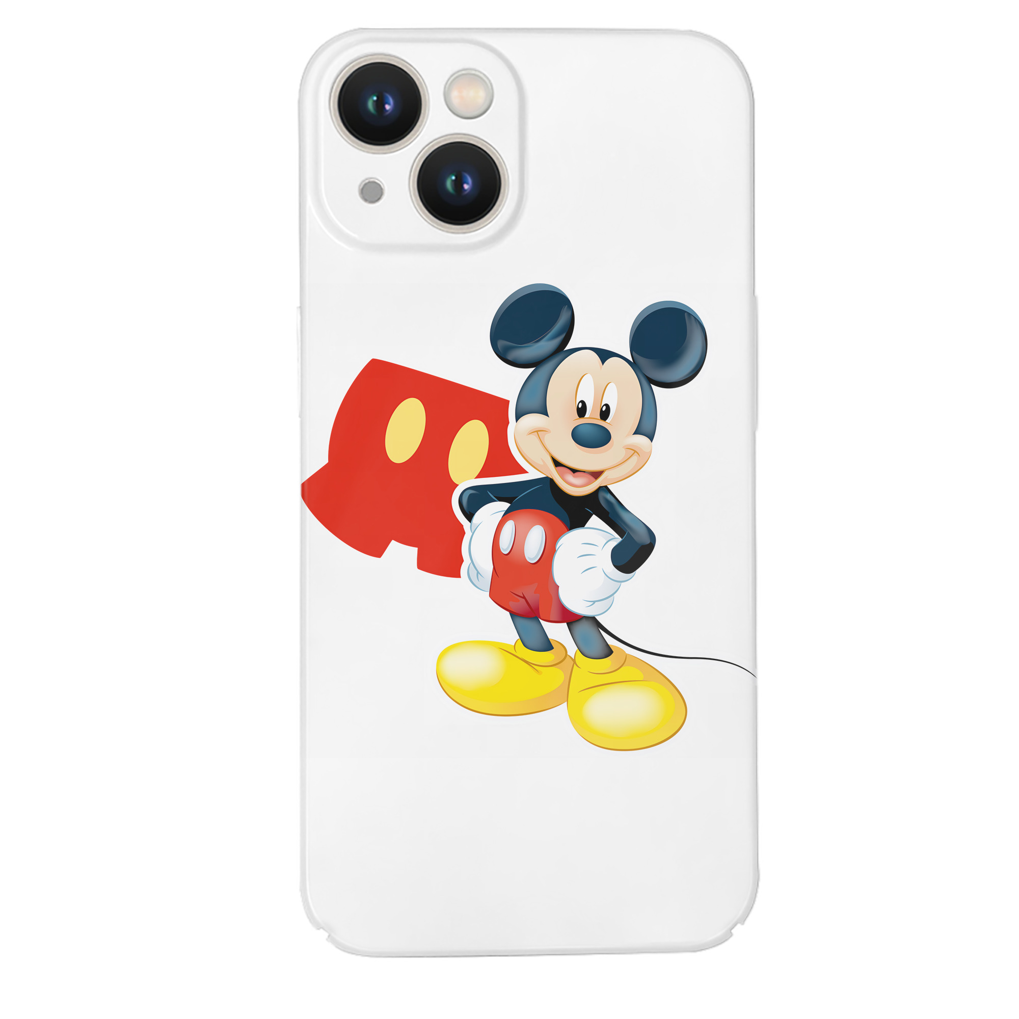 （画像用） ミッキーマウス Mickey Mouse 【iPhone 14シリーズ対応】ハードケース