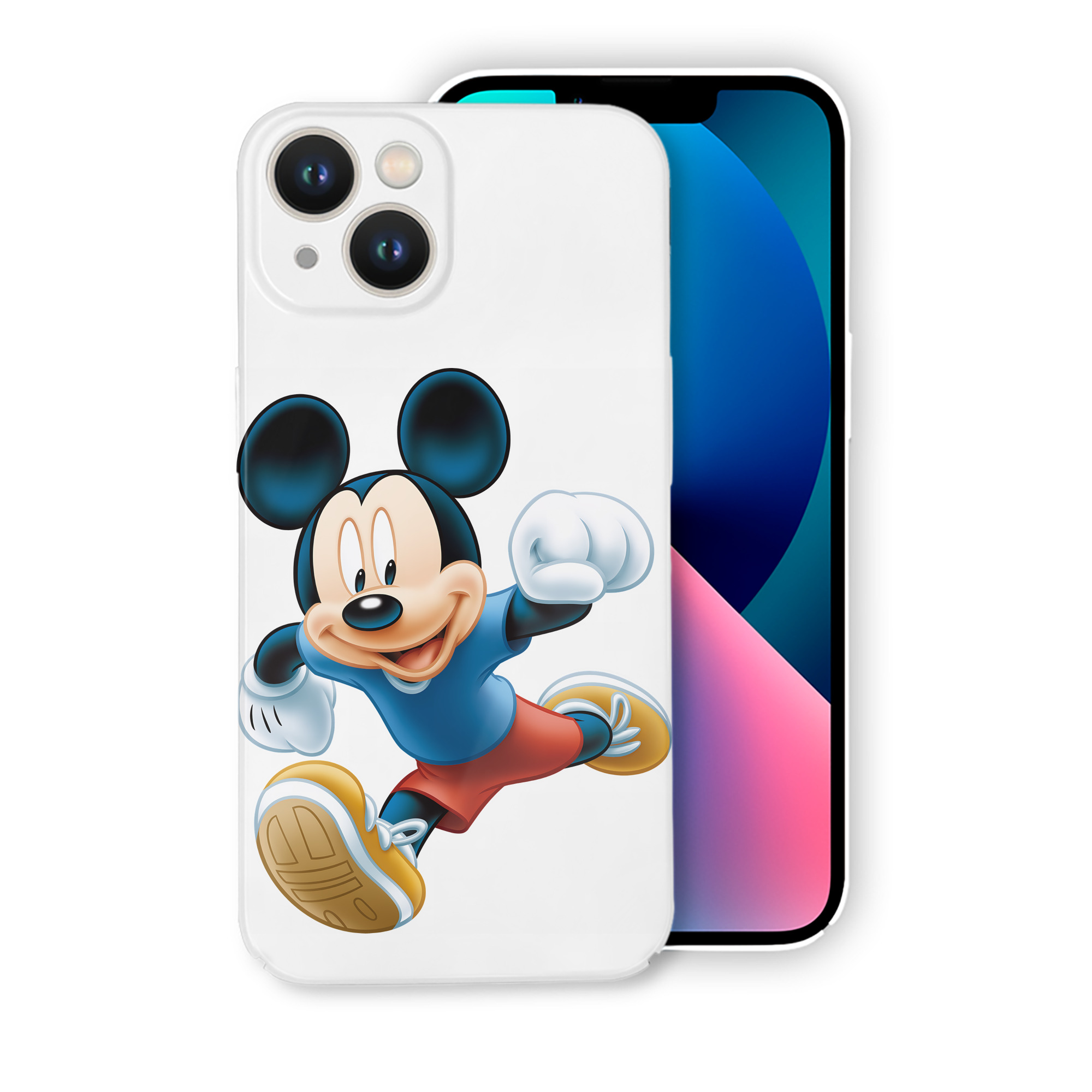 （画像用） ミッキーマウス Mickey Mouse 【iPhone 14シリーズ対応】ハードケース