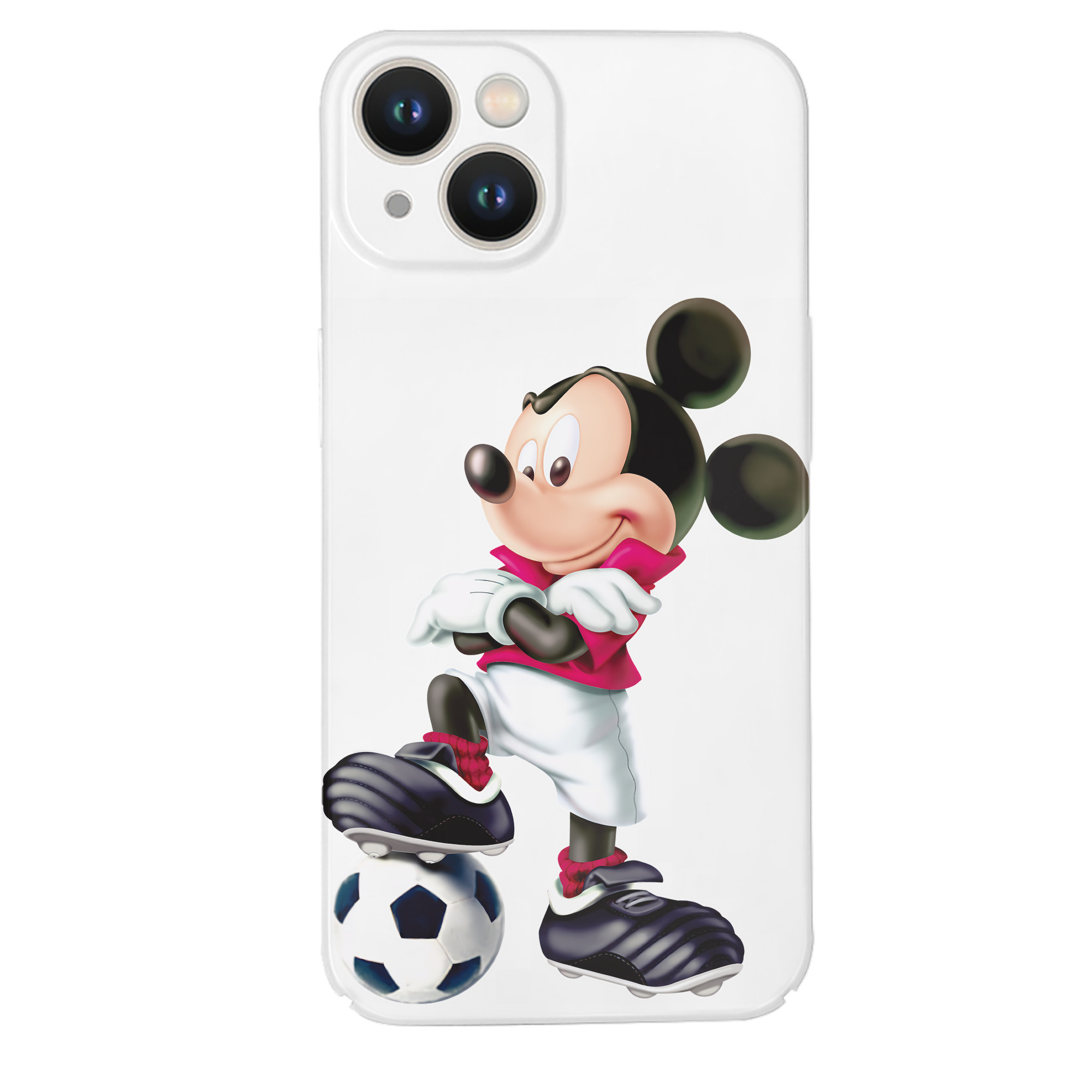 （画像用） ミッキーマウス Mickey Mouse 【iPhone 14シリーズ対応】ハードケース