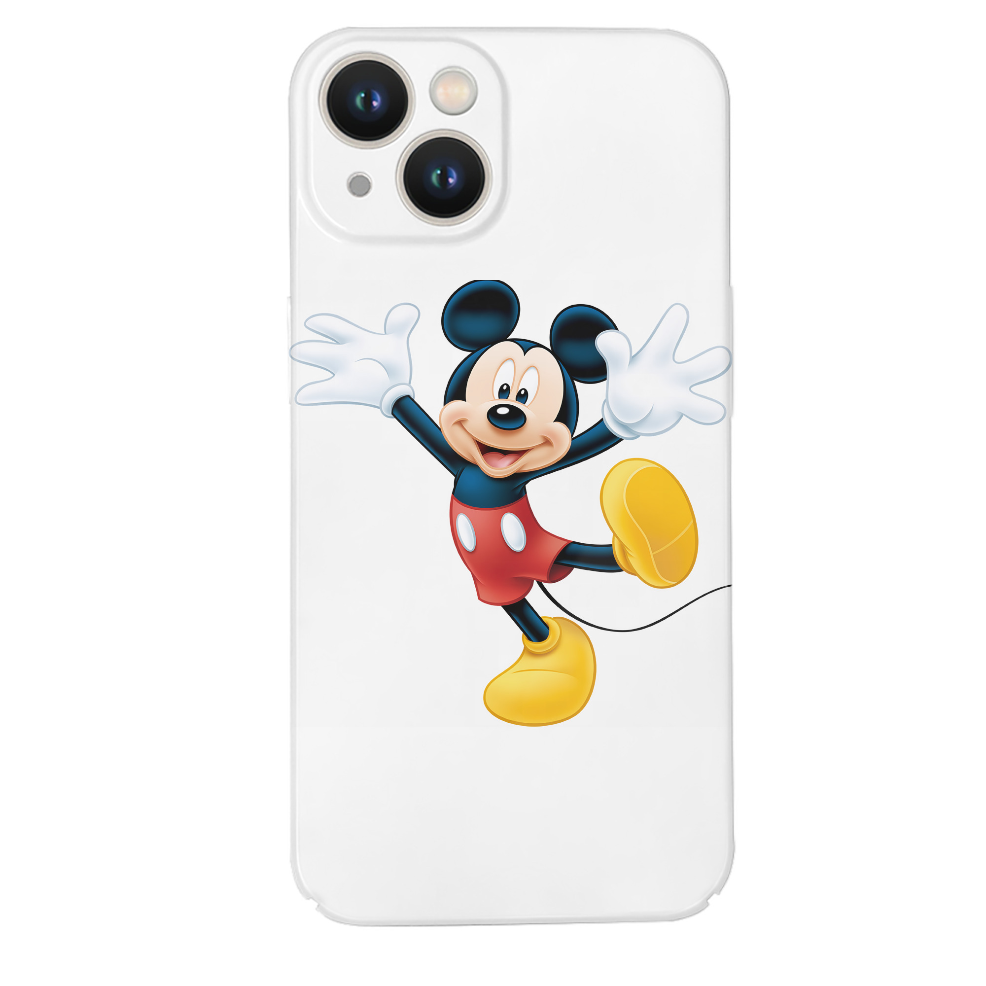 （画像用） ミッキーマウス Mickey Mouse 【iPhone 14シリーズ対応】ハードケース