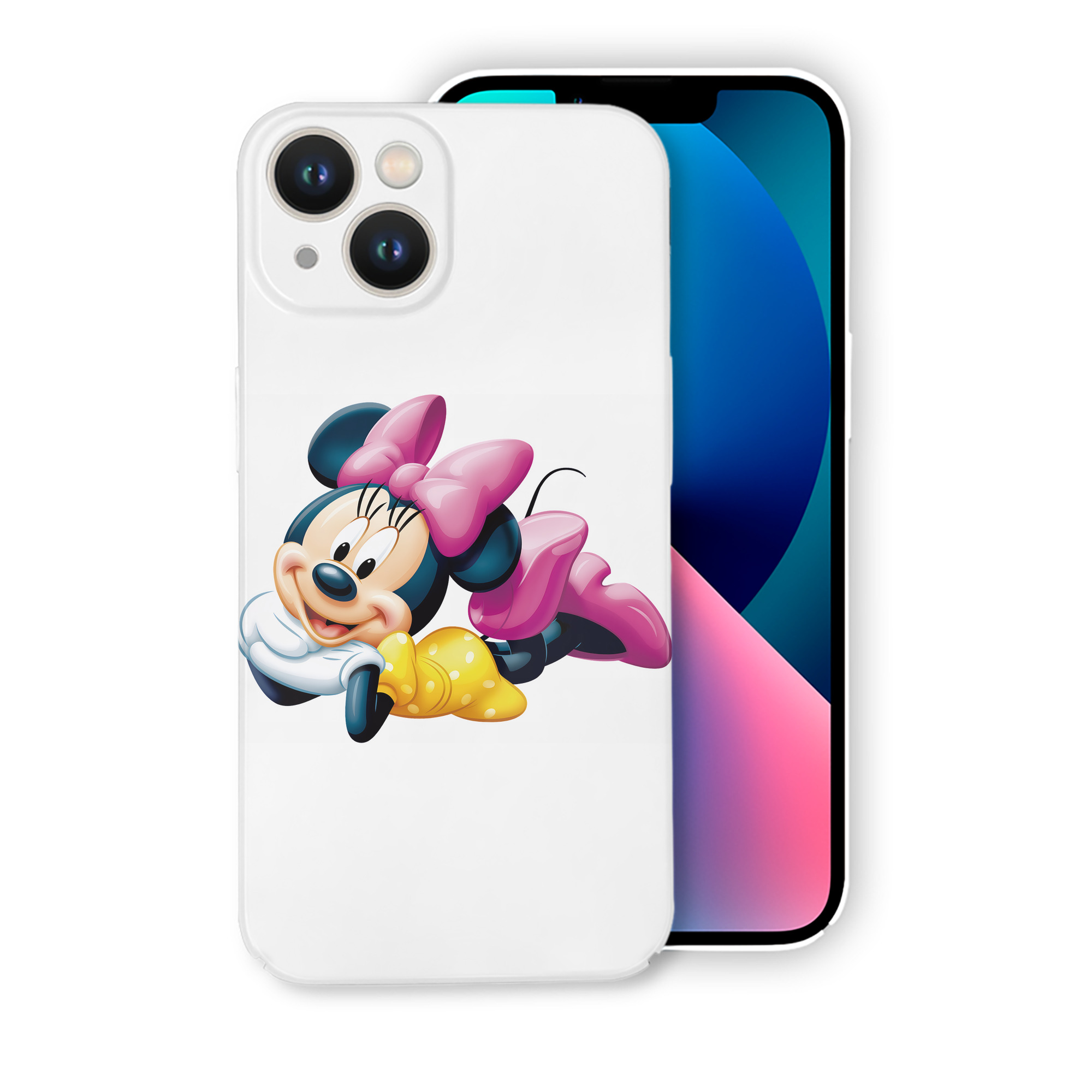 （画像用） ミッキーマウス Mickey Mouse 【iPhone 14シリーズ対応】ハードケース