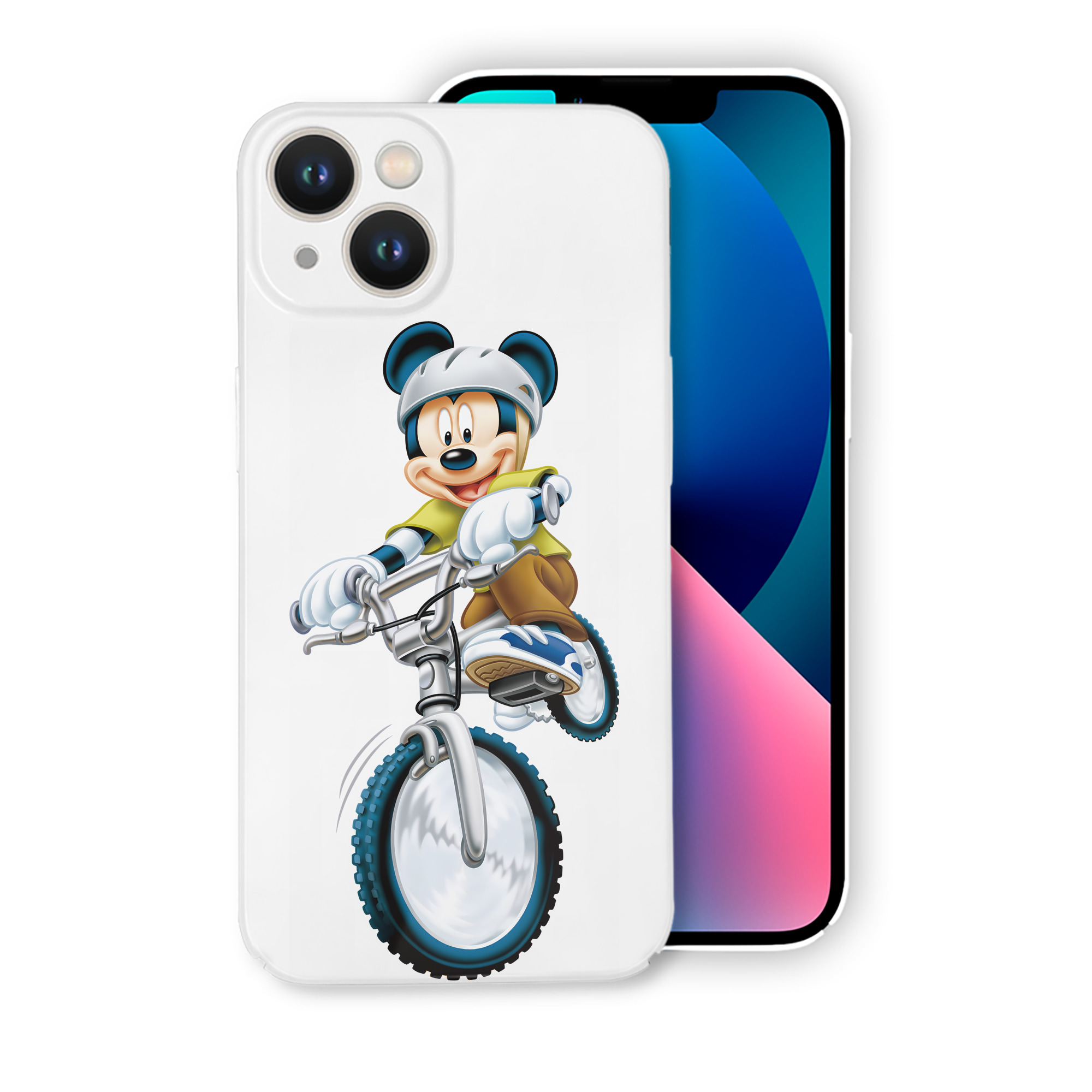 （画像用） ミッキーマウス Mickey Mouse 【iPhone 14シリーズ対応】ハードケース