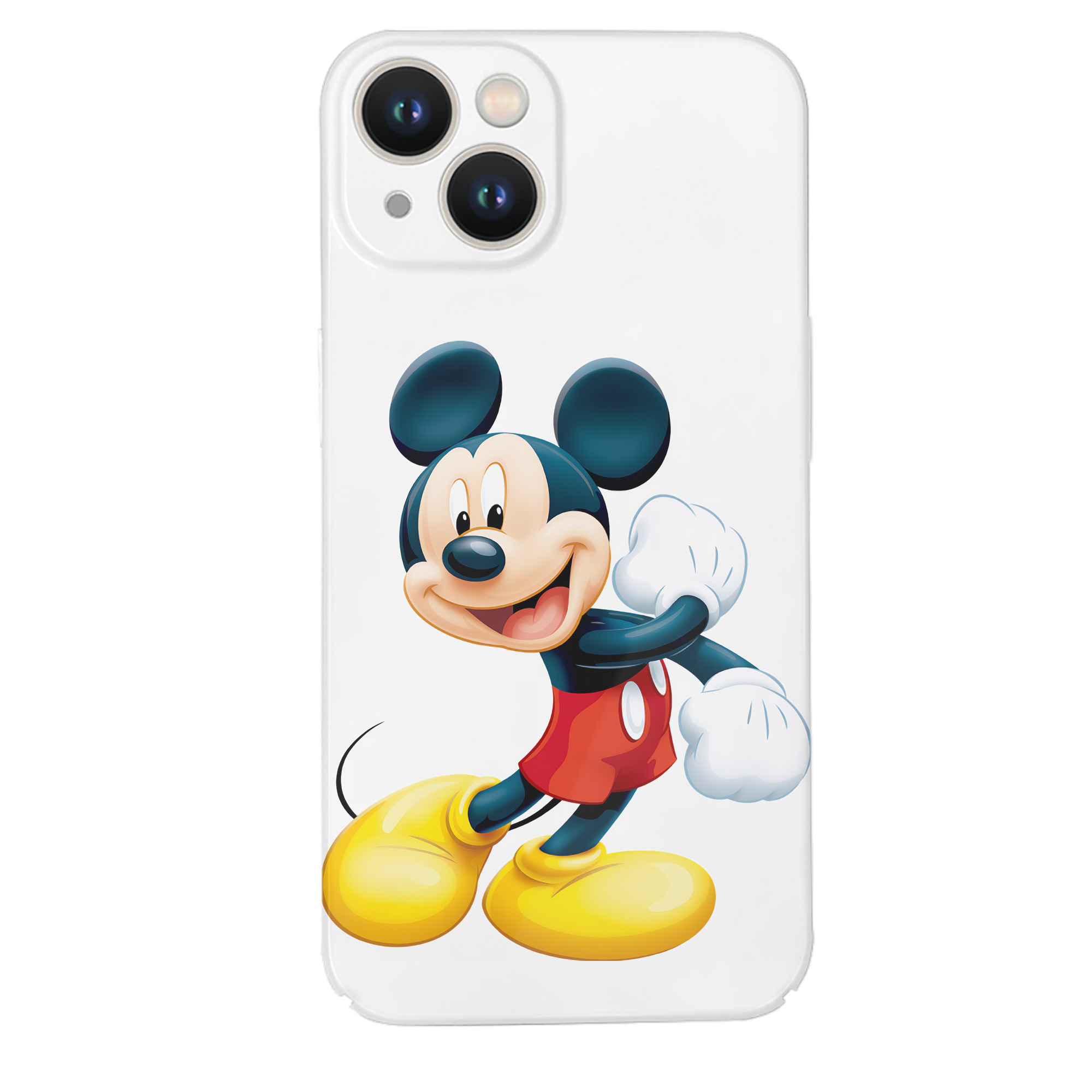 （画像用） ミッキーマウス Mickey Mouse 【iPhone 14シリーズ対応】ハードケース