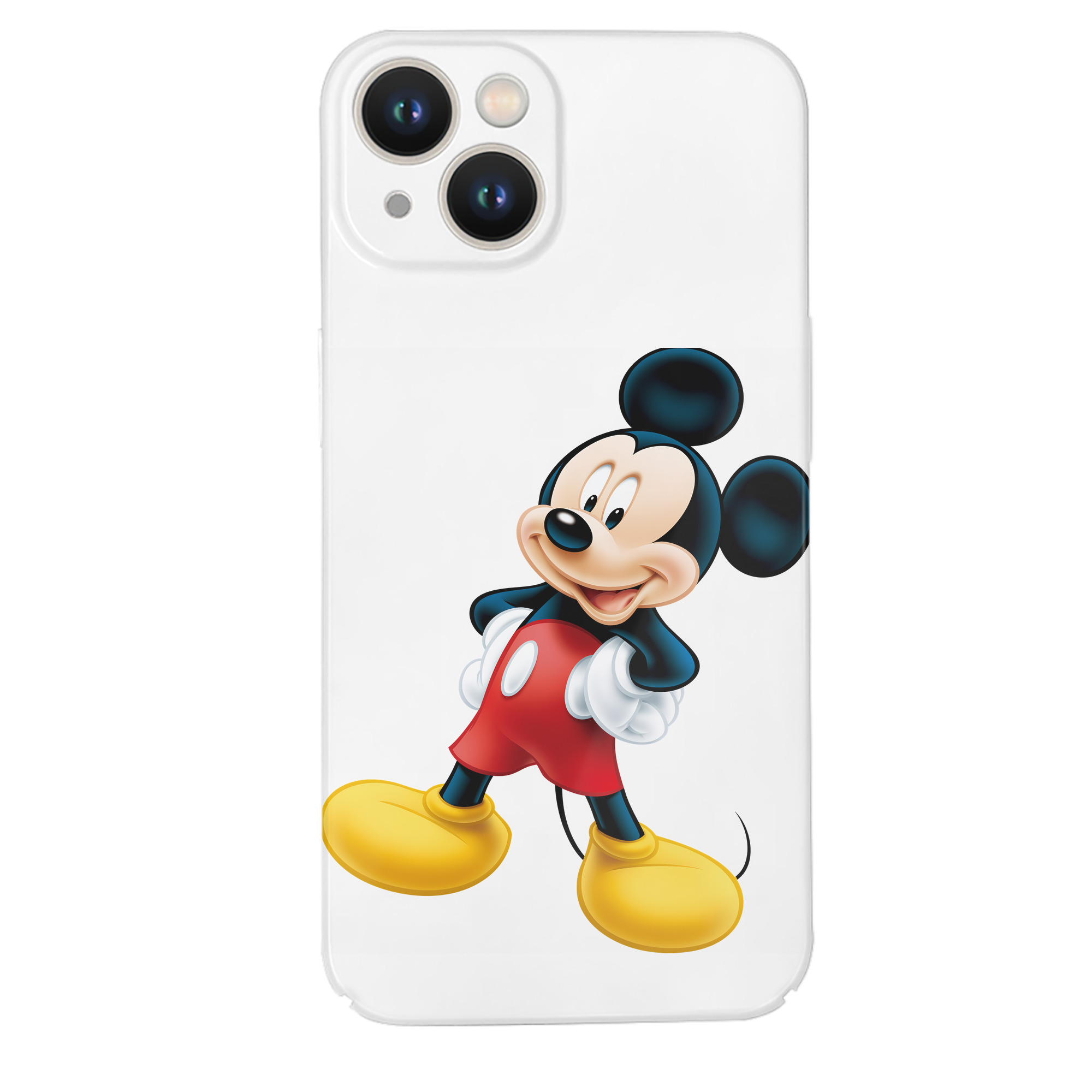 （画像用） ミッキーマウス Mickey Mouse 【iPhone 14シリーズ対応】ハードケース