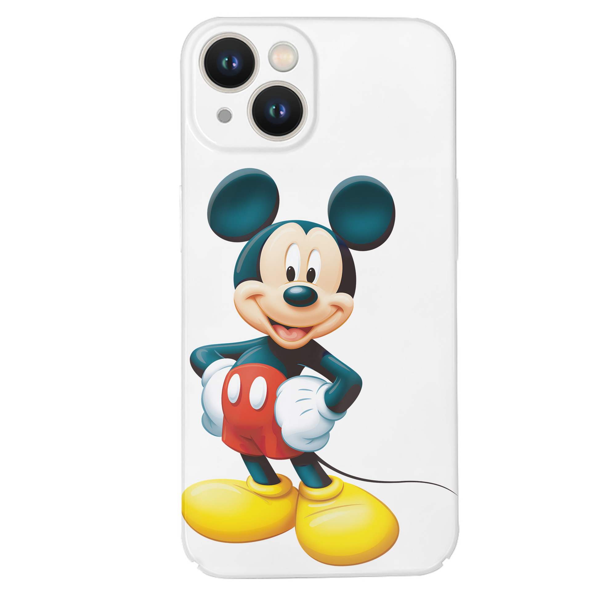 （画像用） ミッキーマウス Mickey Mouse 【iPhone 14シリーズ対応】ハードケース
