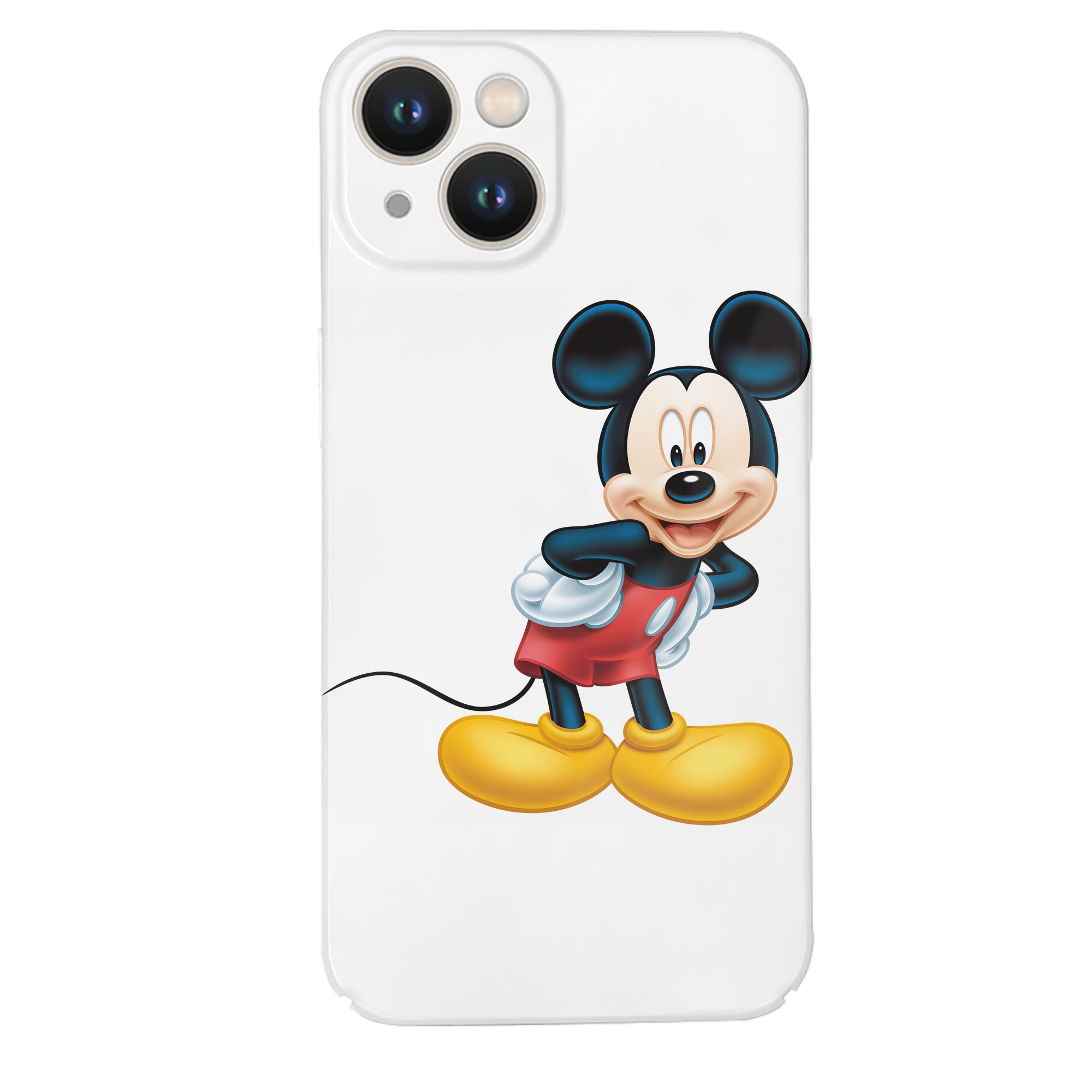 （画像用） ミッキーマウス Mickey Mouse 【iPhone 14シリーズ対応】ハードケース