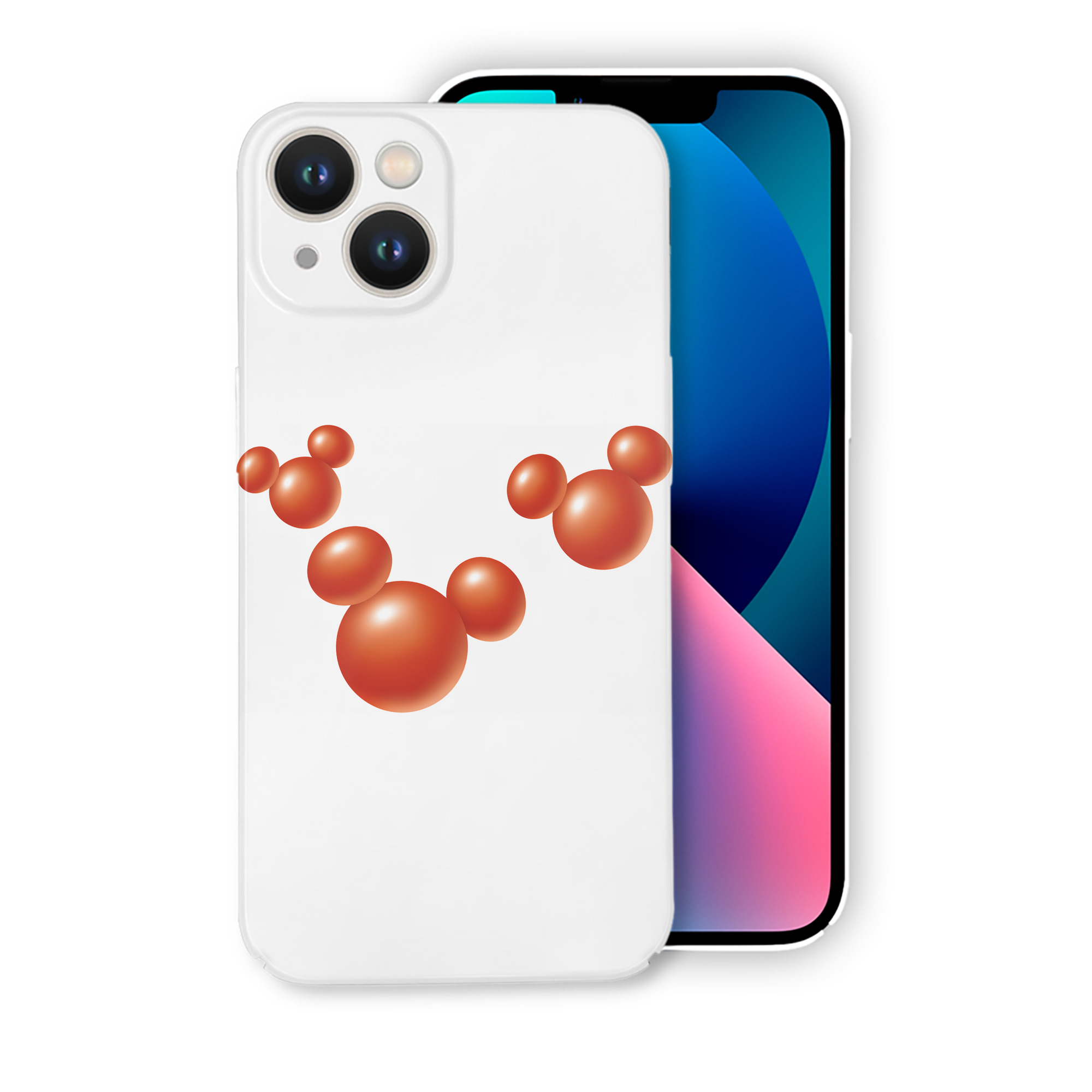 （画像用） ミッキーマウス Mickey Mouse 【iPhone 14シリーズ対応】ハードケース
