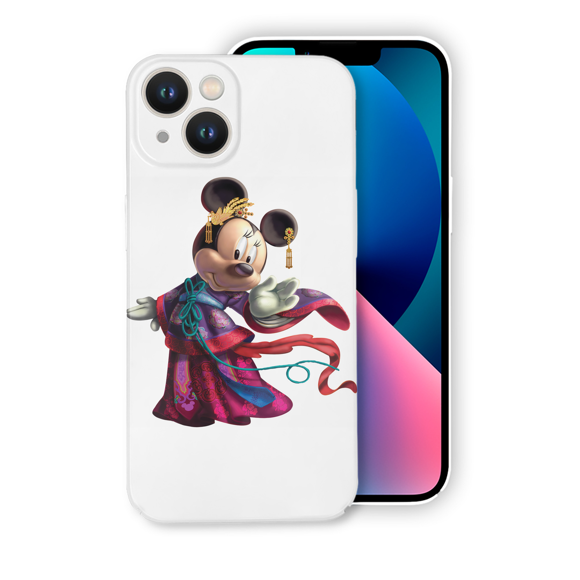 （画像用） ミッキーマウス Mickey Mouse 【iPhone 14シリーズ対応】ハードケース
