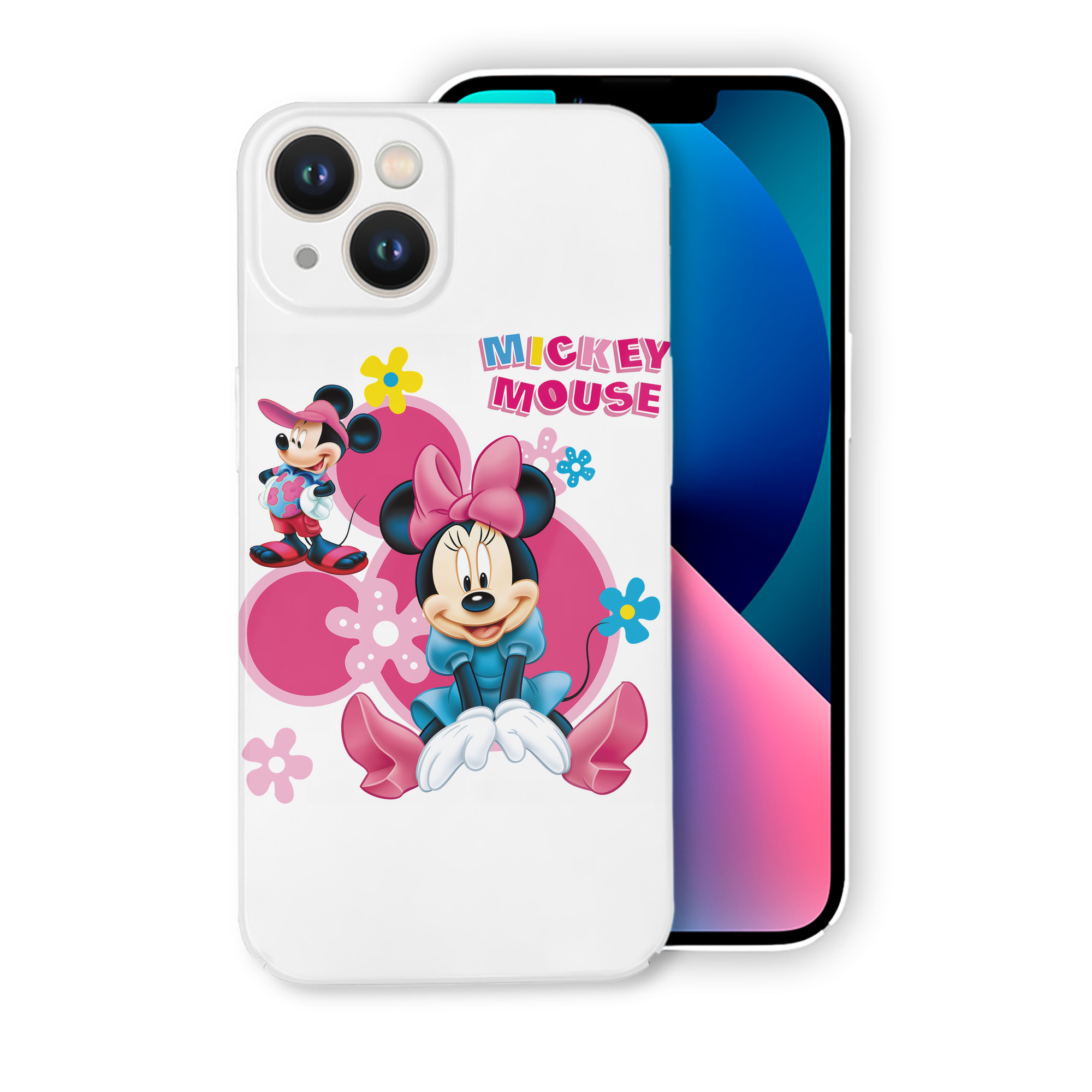 （画像用） ミッキーマウス Mickey Mouse 【iPhone 14シリーズ対応】ハードケース