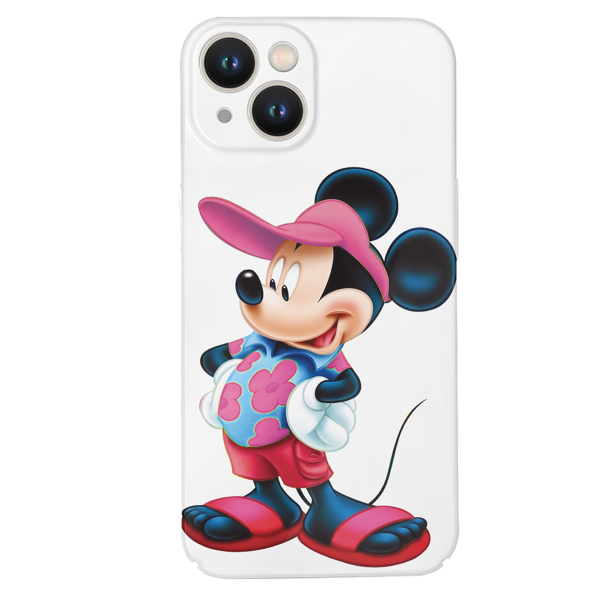 （画像用） ミッキーマウス Mickey Mouse 【iPhone 14シリーズ対応】ハードケース