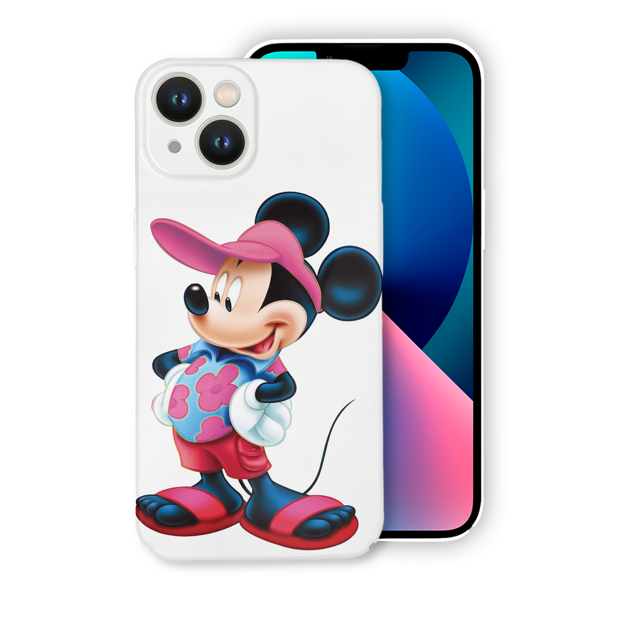 （画像用） ミッキーマウス Mickey Mouse 【iPhone 14シリーズ対応】ハードケース