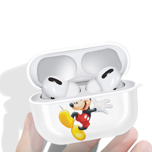 ミッキーマウス Mickey Mouse 【AirPods Pro用】ハードシェル保護ケース 耐衝撃・防指紋・カラビナ付き商品仕様