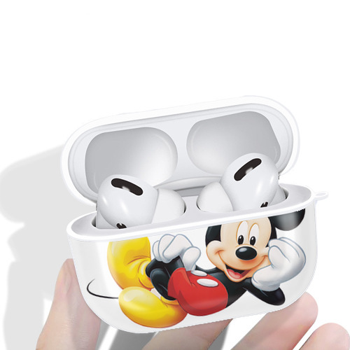 ミッキーマウス Mickey Mouse 【AirPods Pro用】ハードシェル保護ケース 耐衝撃・防指紋・カラビナ付き商品仕様