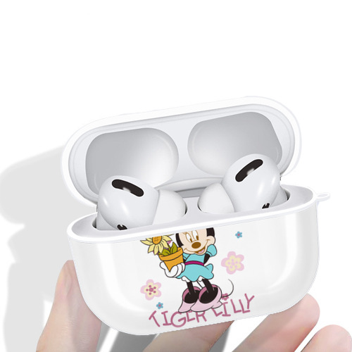 ミッキーマウス Mickey Mouse 【AirPods Pro用】ハードシェル保護ケース 耐衝撃・防指紋・カラビナ付き商品仕様