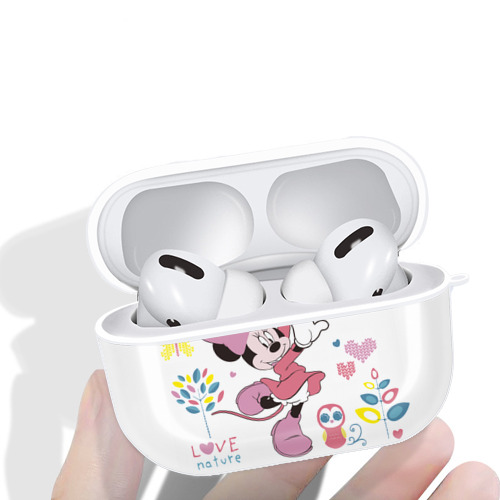 ミッキーマウス Mickey Mouse 【AirPods Pro用】ハードシェル保護ケース 耐衝撃・防指紋・カラビナ付き商品仕様
