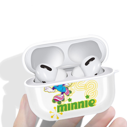 ミッキーマウス Mickey Mouse 【AirPods Pro用】ハードシェル保護ケース 耐衝撃・防指紋・カラビナ付き商品仕様