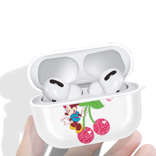 ミッキーマウス Mickey Mouse 【AirPods Pro用】ハードシェル保護ケース 耐衝撃・防指紋・カラビナ付き商品仕様