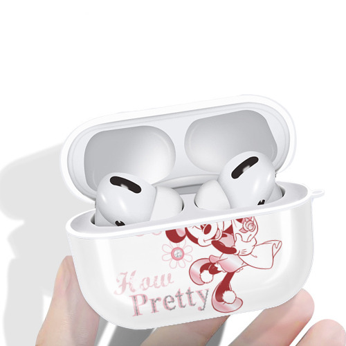 ミッキーマウス Mickey Mouse 【AirPods Pro用】ハードシェル保護ケース 耐衝撃・防指紋・カラビナ付き商品仕様
