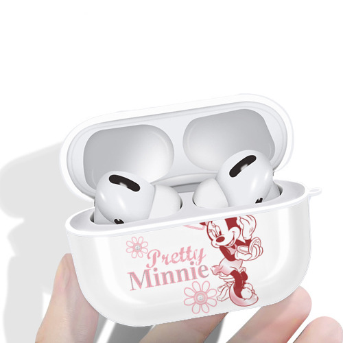 ミッキーマウス Mickey Mouse 【AirPods Pro用】ハードシェル保護ケース 耐衝撃・防指紋・カラビナ付き商品仕様