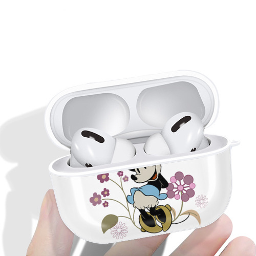 ミッキーマウス Mickey Mouse 【AirPods Pro用】ハードシェル保護ケース 耐衝撃・防指紋・カラビナ付き商品仕様