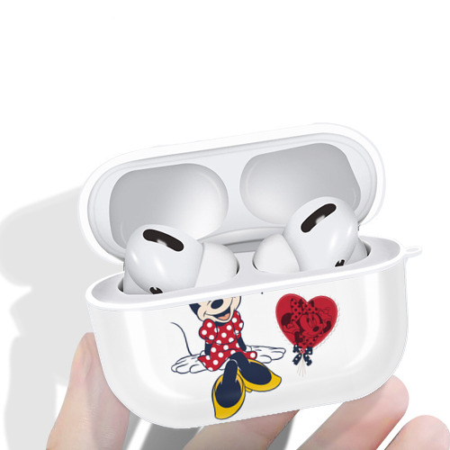 ミッキーマウス Mickey Mouse 【AirPods Pro用】ハードシェル保護ケース 耐衝撃・防指紋・カラビナ付き商品仕様