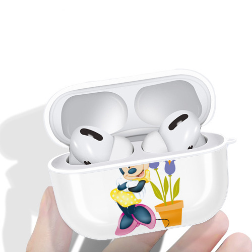 ミッキーマウス Mickey Mouse 【AirPods Pro用】ハードシェル保護ケース 耐衝撃・防指紋・カラビナ付き商品仕様