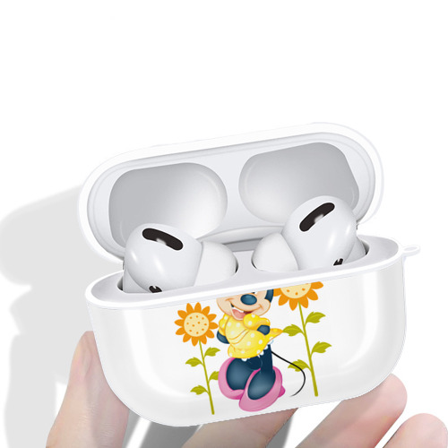 ミッキーマウス Mickey Mouse 【AirPods Pro用】ハードシェル保護ケース 耐衝撃・防指紋・カラビナ付き商品仕様