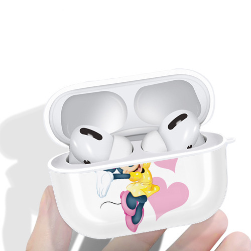 ミッキーマウス Mickey Mouse 【AirPods Pro用】ハードシェル保護ケース 耐衝撃・防指紋・カラビナ付き商品仕様