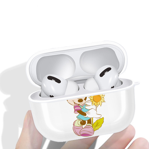ミッキーマウス Mickey Mouse 【AirPods Pro用】ハードシェル保護ケース 耐衝撃・防指紋・カラビナ付き商品仕様