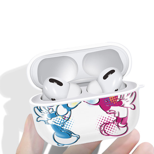 ミッキーマウス Mickey Mouse 【AirPods Pro用】ハードシェル保護ケース 耐衝撃・防指紋・カラビナ付き商品仕様
