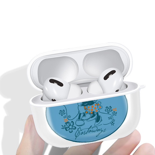 ミッキーマウス Mickey Mouse 【AirPods Pro用】ハードシェル保護ケース 耐衝撃・防指紋・カラビナ付き商品仕様