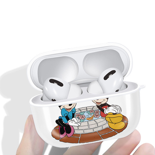 ミッキーマウス Mickey Mouse 【AirPods Pro用】ハードシェル保護ケース 耐衝撃・防指紋・カラビナ付き商品仕様