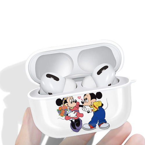 ミッキーマウス Mickey Mouse 【AirPods Pro用】ハードシェル保護ケース 耐衝撃・防指紋・カラビナ付き商品仕様