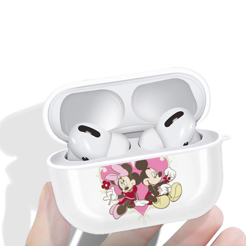 ミッキーマウス Mickey Mouse 【AirPods Pro用】ハードシェル保護ケース 耐衝撃・防指紋・カラビナ付き商品仕様