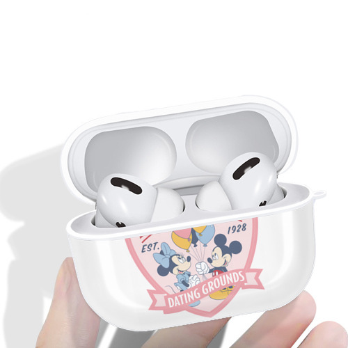 ミッキーマウス Mickey Mouse 【AirPods Pro用】ハードシェル保護ケース 耐衝撃・防指紋・カラビナ付き商品仕様