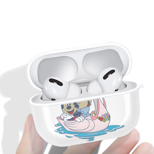 ミッキーマウス Mickey Mouse 【AirPods Pro用】ハードシェル保護ケース 耐衝撃・防指紋・カラビナ付き商品仕様