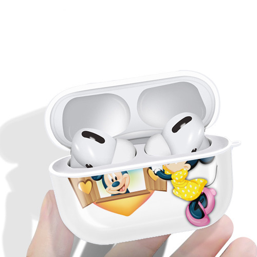 ミッキーマウス Mickey Mouse 【AirPods Pro用】ハードシェル保護ケース 耐衝撃・防指紋・カラビナ付き商品仕様