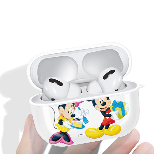 ミッキーマウス Mickey Mouse 【AirPods Pro用】ハードシェル保護ケース 耐衝撃・防指紋・カラビナ付き商品仕様