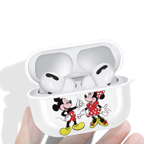 ミッキーマウス Mickey Mouse 【AirPods Pro用】ハードシェル保護ケース 耐衝撃・防指紋・カラビナ付き商品仕様