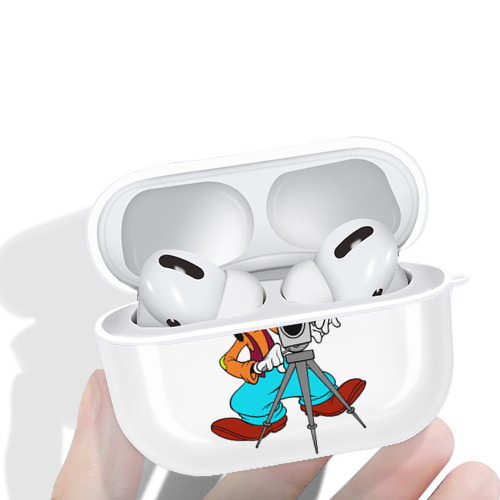 ミッキーマウス Mickey Mouse 【AirPods Pro用】ハードシェル保護ケース 耐衝撃・防指紋・カラビナ付き商品仕様