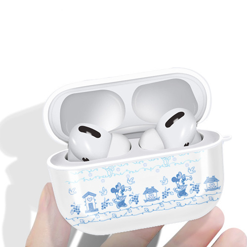 ミッキーマウス Mickey Mouse 【AirPods Pro用】ハードシェル保護ケース 耐衝撃・防指紋・カラビナ付き商品仕様