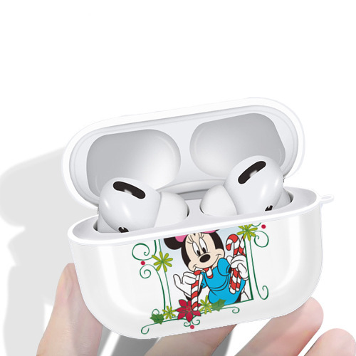 ミッキーマウス Mickey Mouse 【AirPods Pro用】ハードシェル保護ケース 耐衝撃・防指紋・カラビナ付き商品仕様