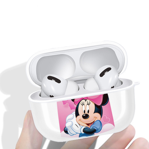 ミッキーマウス Mickey Mouse 【AirPods Pro用】ハードシェル保護ケース 耐衝撃・防指紋・カラビナ付き商品仕様